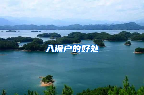 入深户的好处