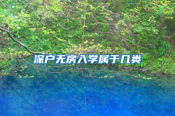 深户无房入学属于几类