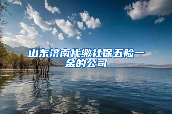 山东济南代缴社保五险一金的公司