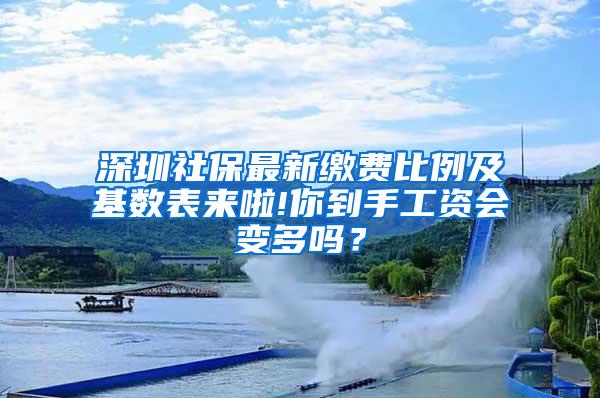 深圳社保最新缴费比例及基数表来啦!你到手工资会变多吗？