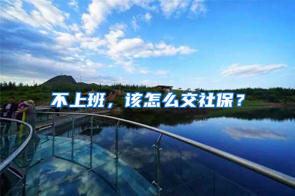 不上班，该怎么交社保？