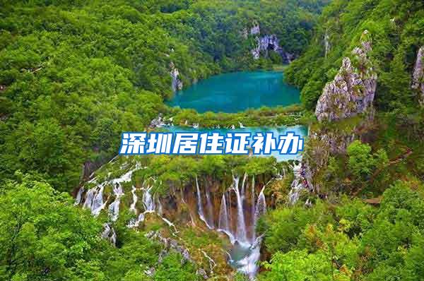 深圳居住证补办