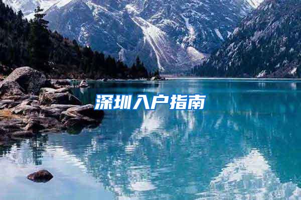 深圳入户指南