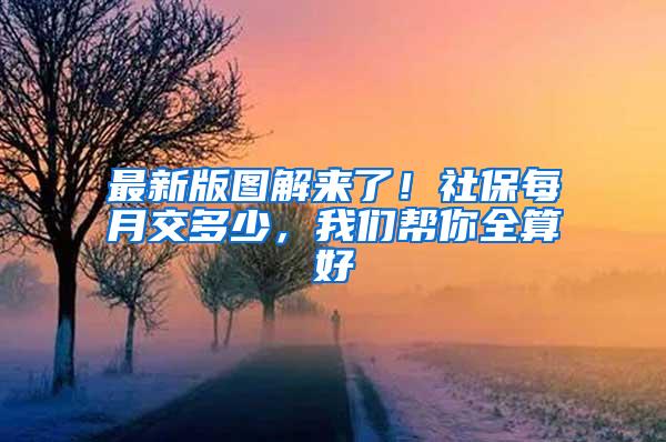 最新版图解来了！社保每月交多少，我们帮你全算好
