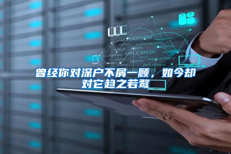 曾经你对深户不屑一顾，如今却对它趋之若鹜