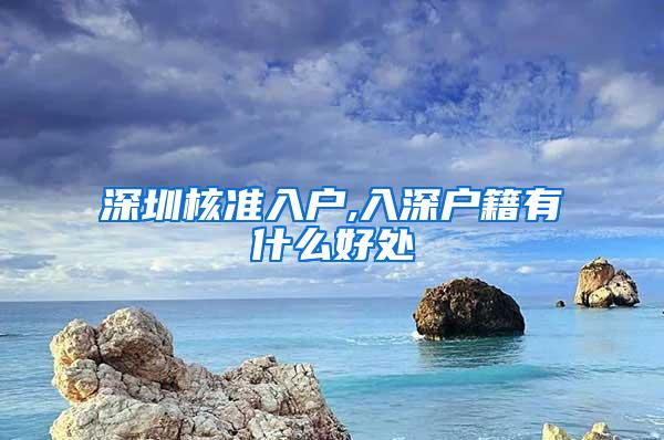 深圳核准入户,入深户籍有什么好处