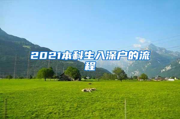 2021本科生入深户的流程