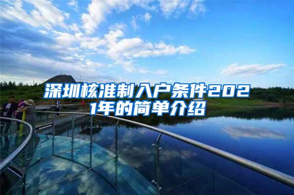 深圳核准制入户条件2021年的简单介绍