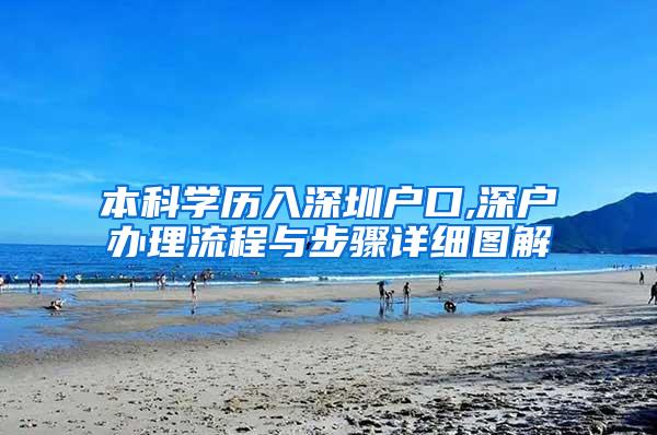本科学历入深圳户口,深户办理流程与步骤详细图解