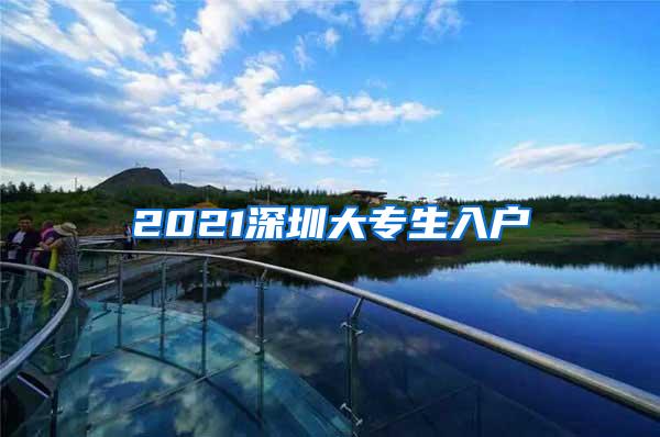 2021深圳大专生入户