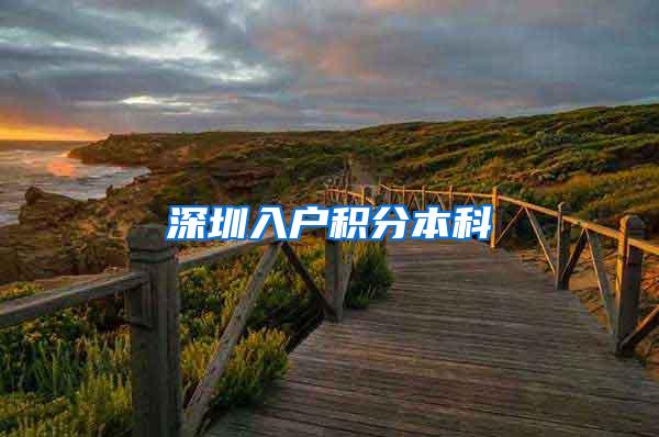 深圳入户积分本科
