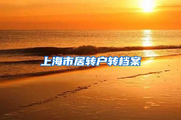 上海市居转户转档案
