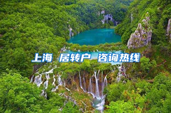上海 居转户 咨询热线