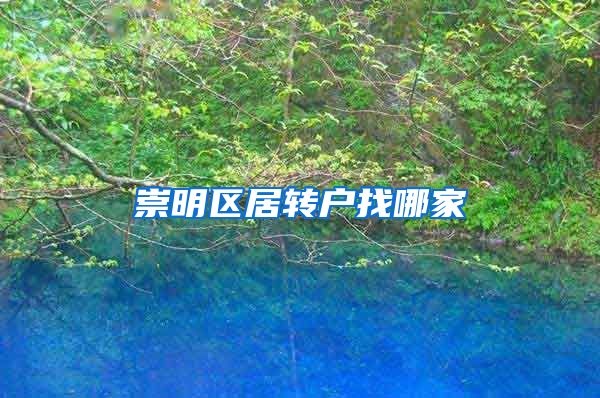崇明区居转户找哪家
