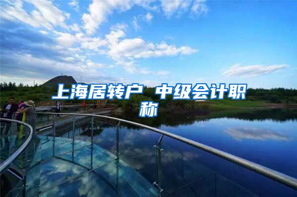 上海居转户 中级会计职称