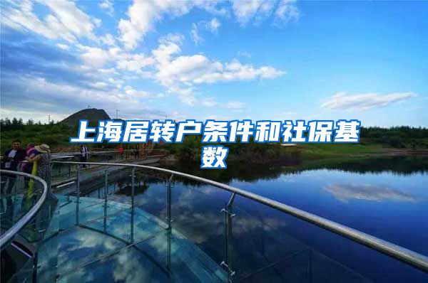 上海居转户条件和社保基数