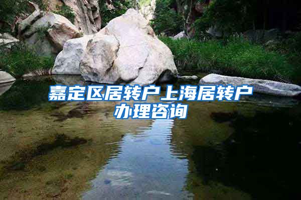 嘉定区居转户上海居转户办理咨询