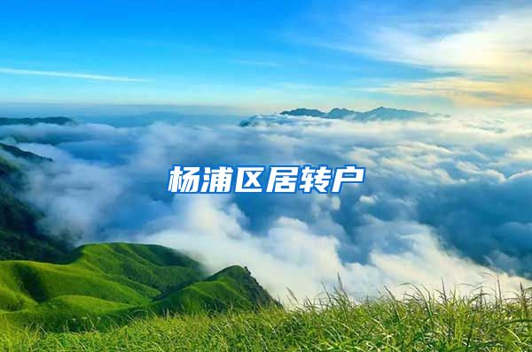 杨浦区居转户