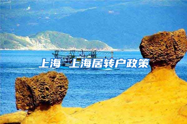 上海 上海居转户政策